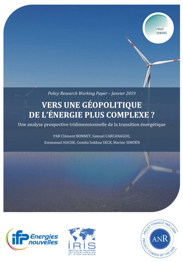 Vers une géopolitique de l’énergie plus complexe ? Une analyse prospective tridimensionnelle de la transition énergétique
