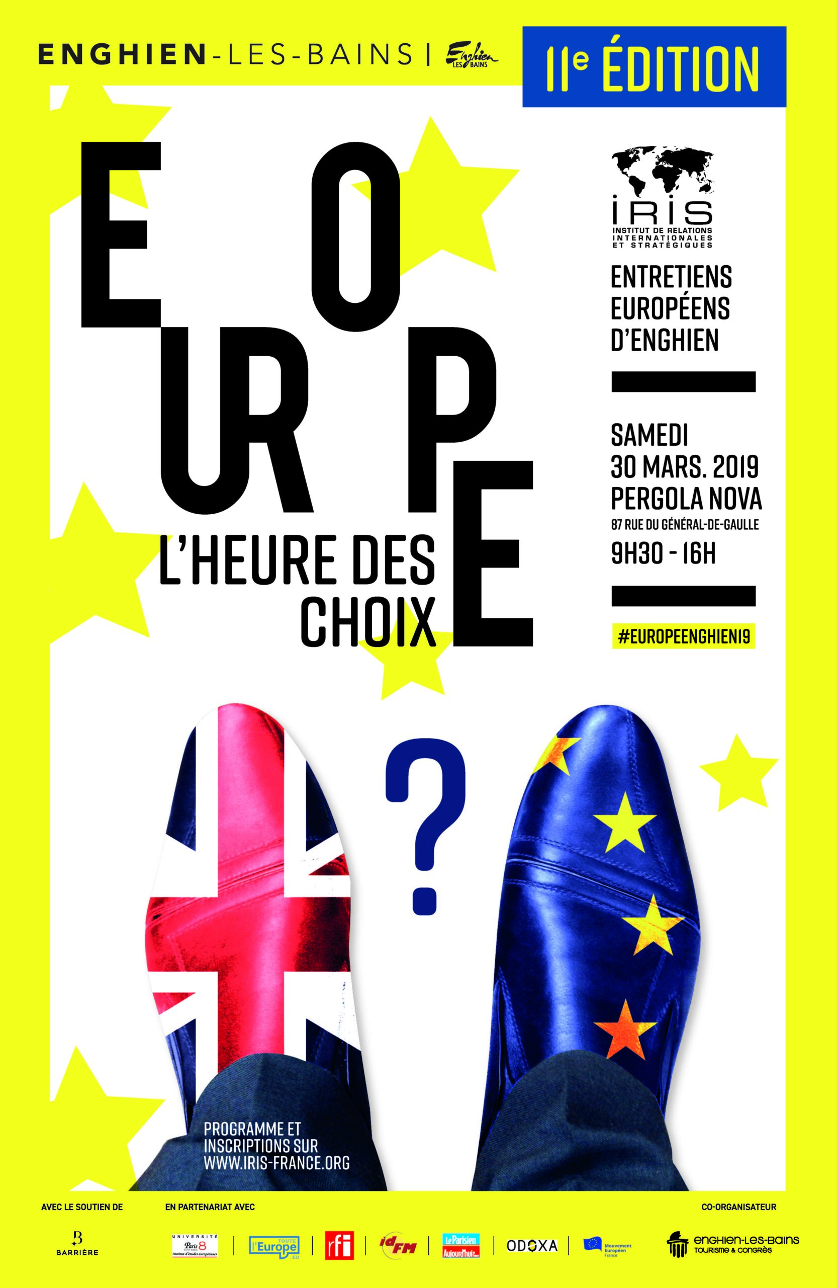 Les Entretiens européens d’Enghien – « Union européenne : l’heure des choix »
