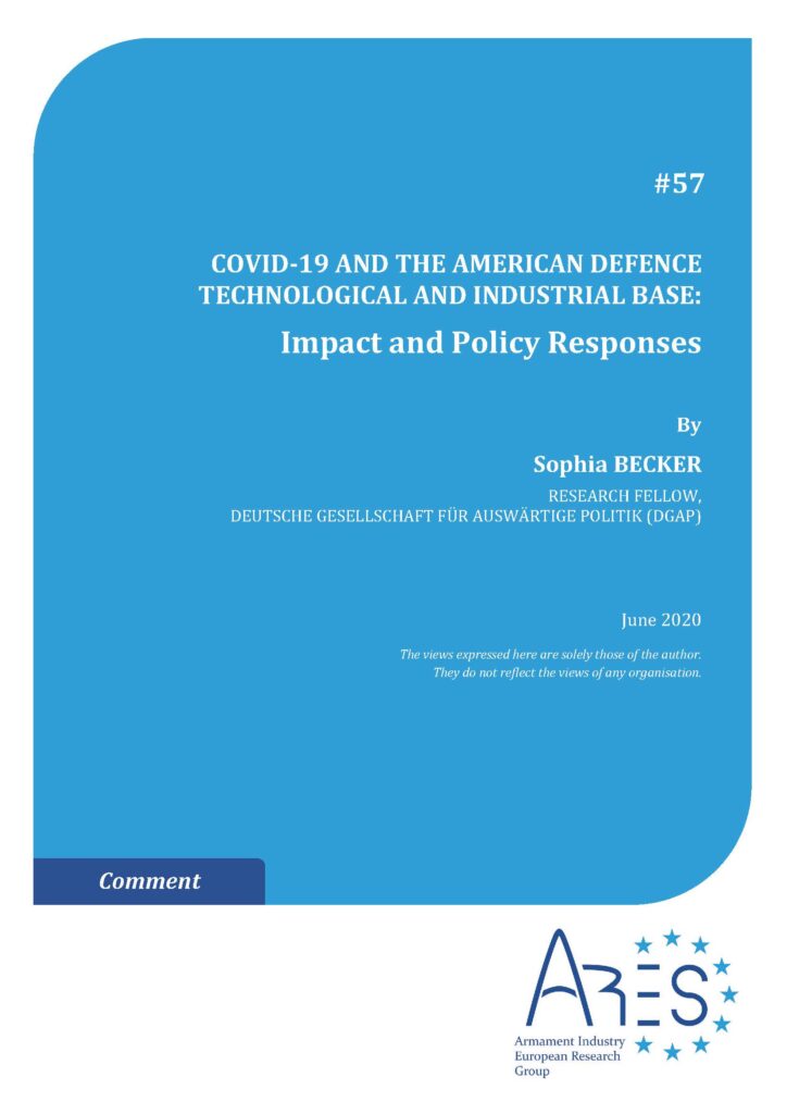 Covid-19 and the American Defence Technological and Industrial Base: Impact and Policy Responses
