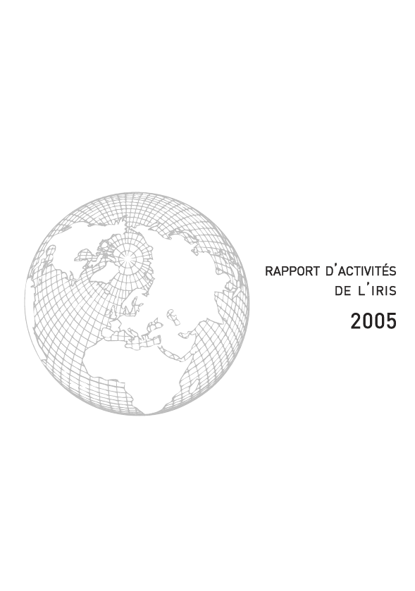 Rapport d’activités 2005
