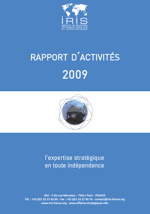 Rapport d’activités 2009
