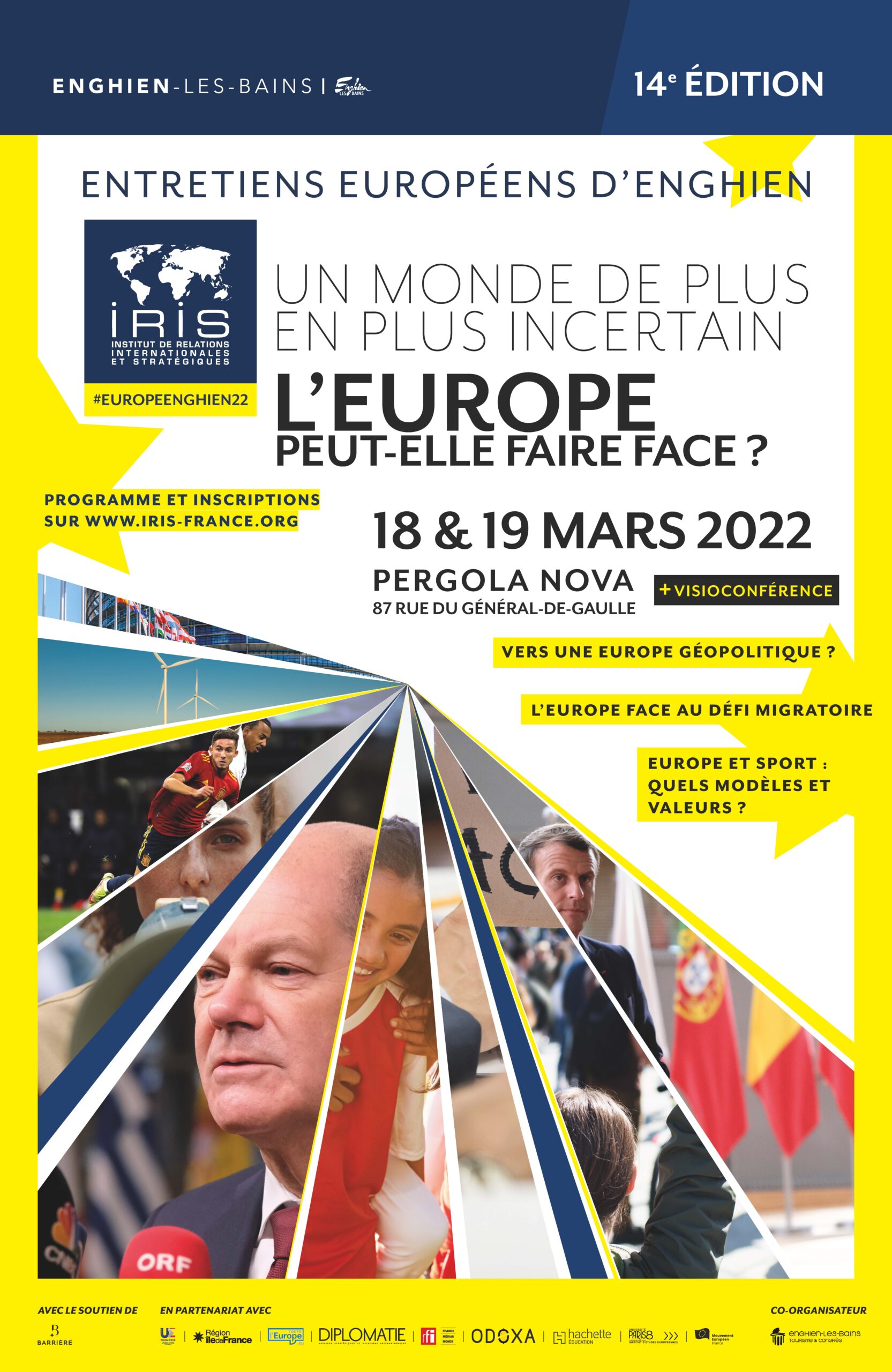 Les Entretiens européens d’Enghien – « Un monde de plus en plus incertain :  l’Europe peut-elle faire face ? »
