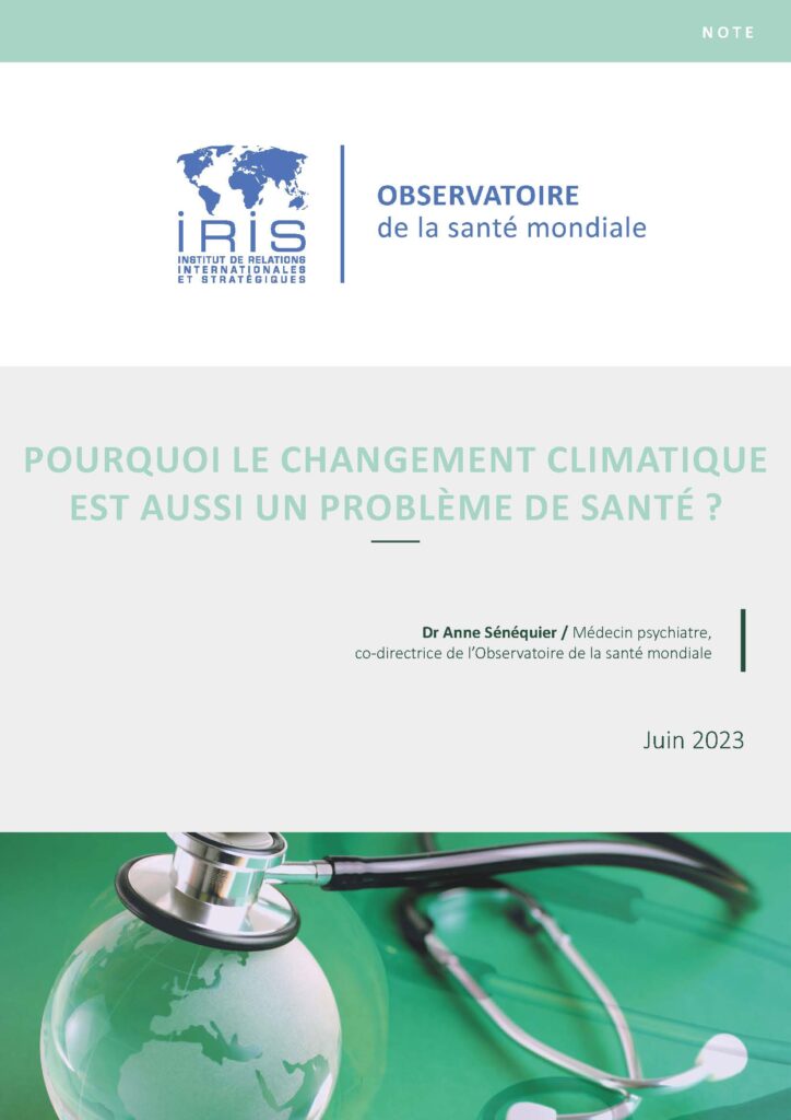 Pourquoi le changement climatique est-il aussi un problème de santé ?
