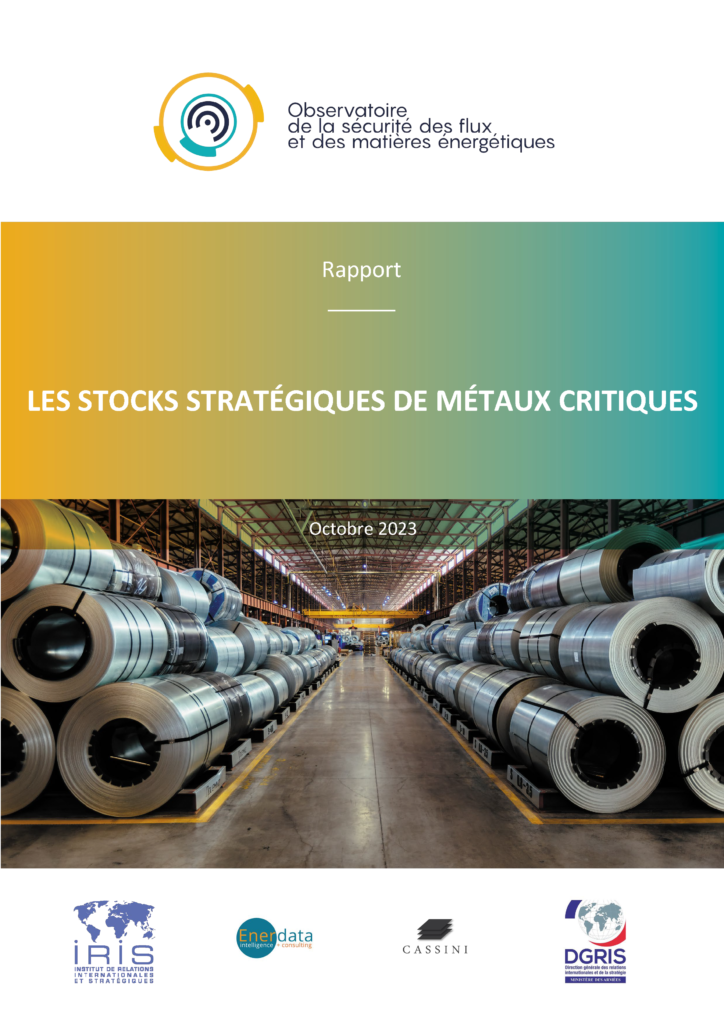 Les stocks stratégiques de métaux critiques
