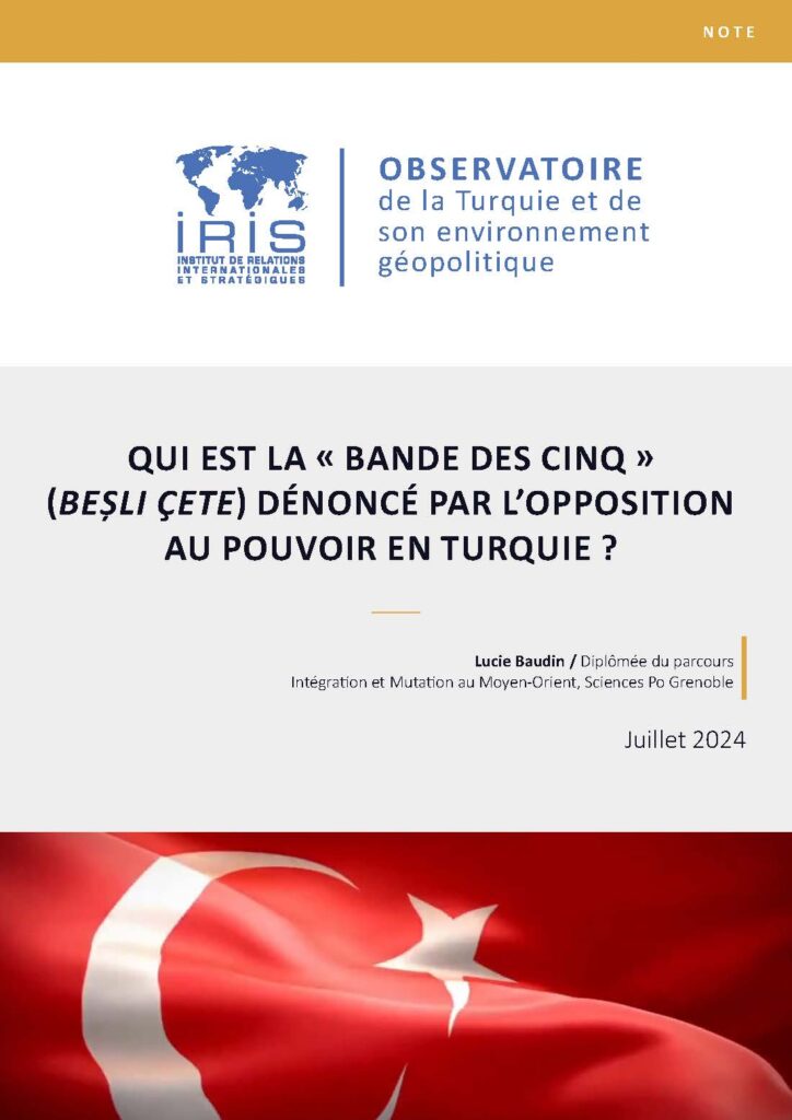 Qui est la “bande des cinq” (Beșli Çete) dénoncé par l’opposition au pouvoir en Turquie ?
