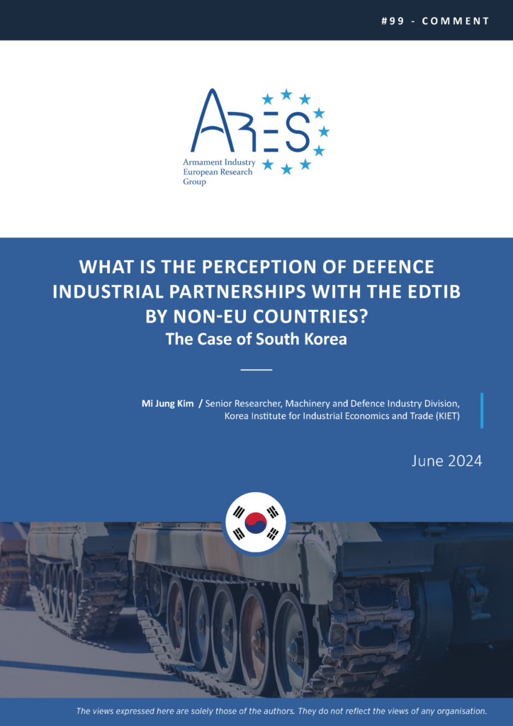 What Is the Perception of Defence Industrial Partnerships with the EDTIB by Non-EU Countries? The Case of South Korea
