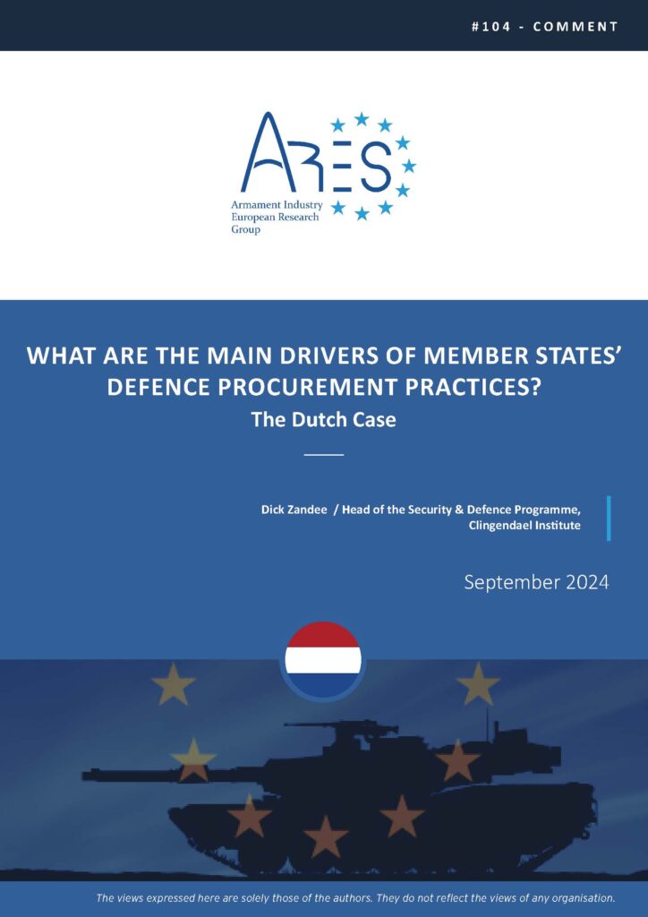 What Are the Main Drivers of Member States’ Defence Procurement Practices? The Dutch Case
